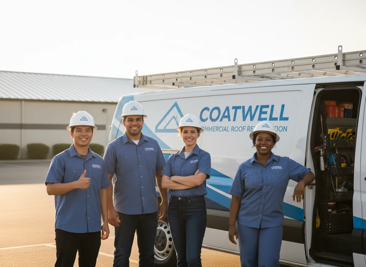 Commercial roof coating company in Evergreen Park, IL